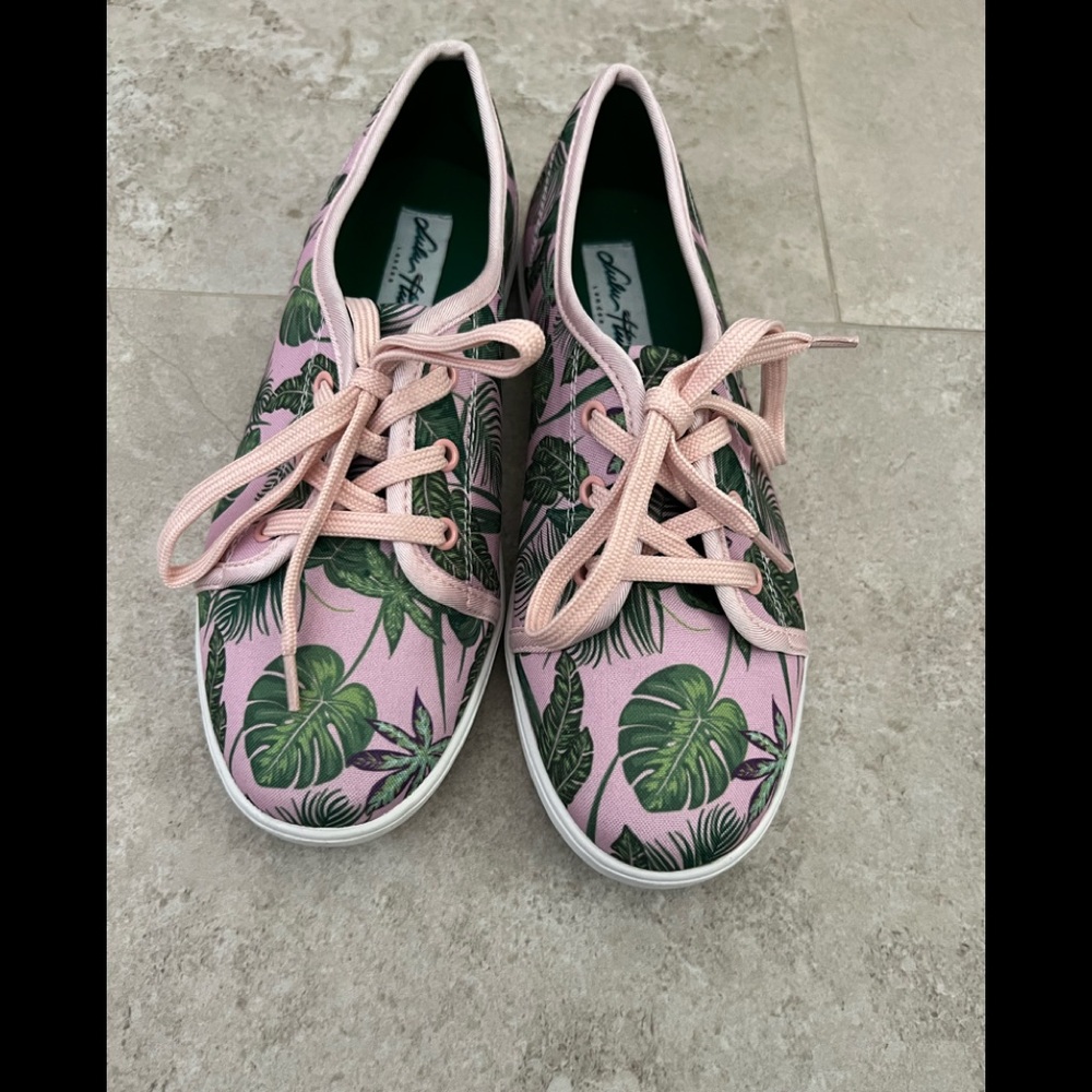 Lulu Hun grace pink jungle sneakers